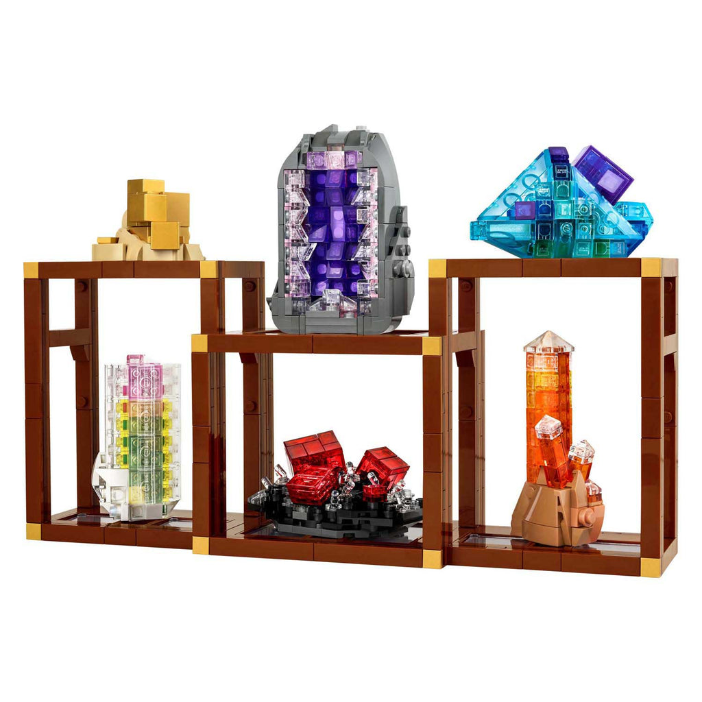 Lego ideas mineralenverzameling, bouwpakket voor volwassenen 21362