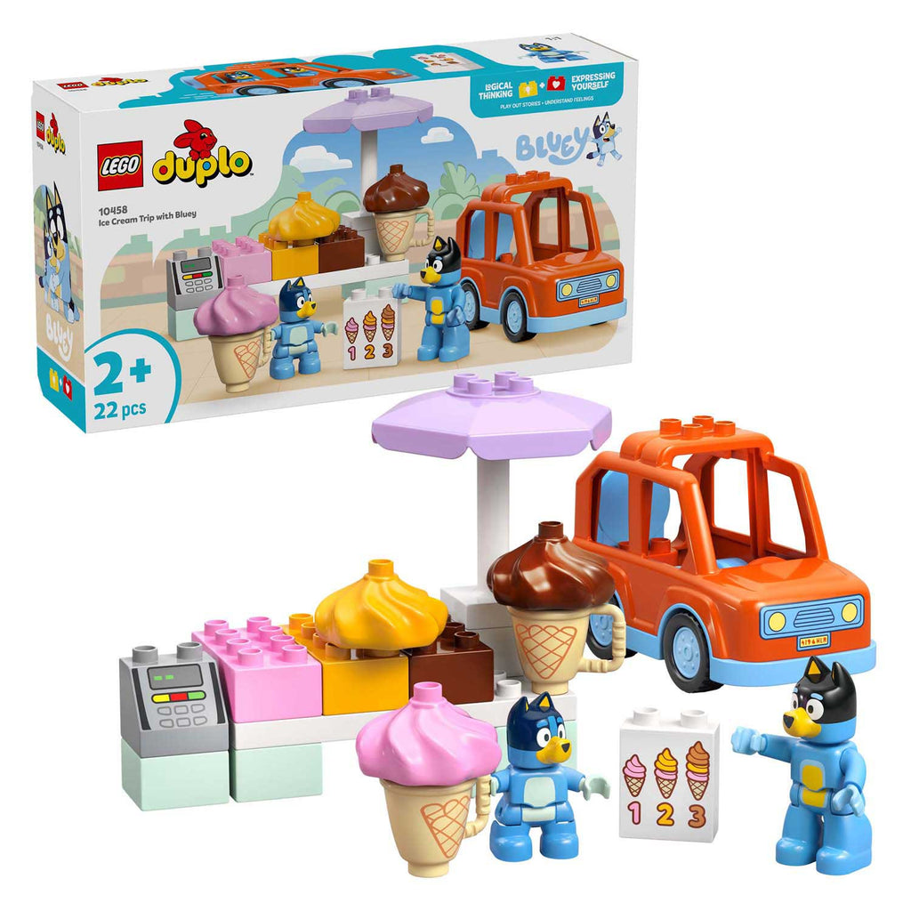 Lego duplo 10458 een ijsje halen met bluey