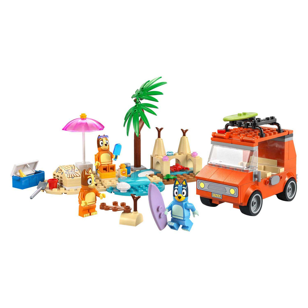 Lego duplo 11202 bluey's autorit naar het strand