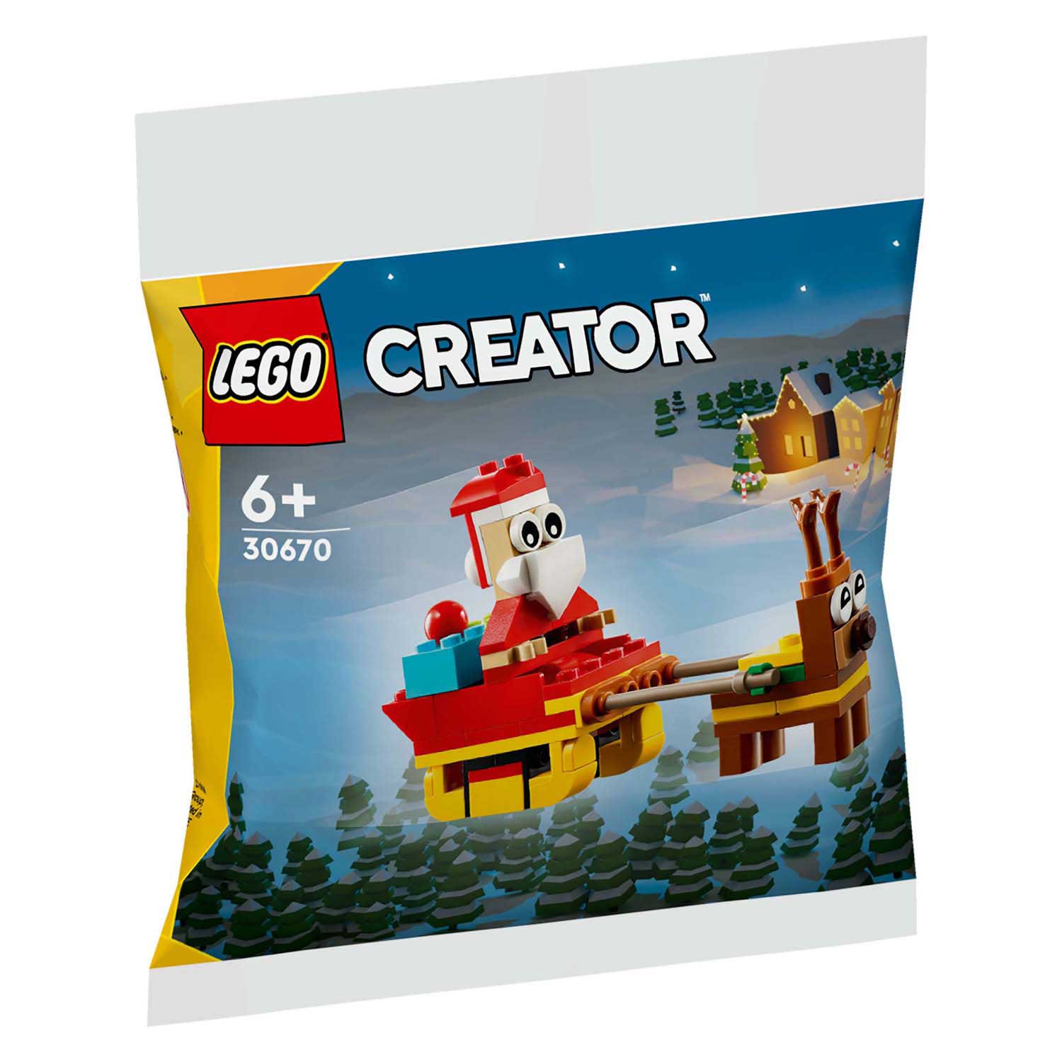 Lego creator - sledetocht van de kerstman constructiespeelgoed (30670)