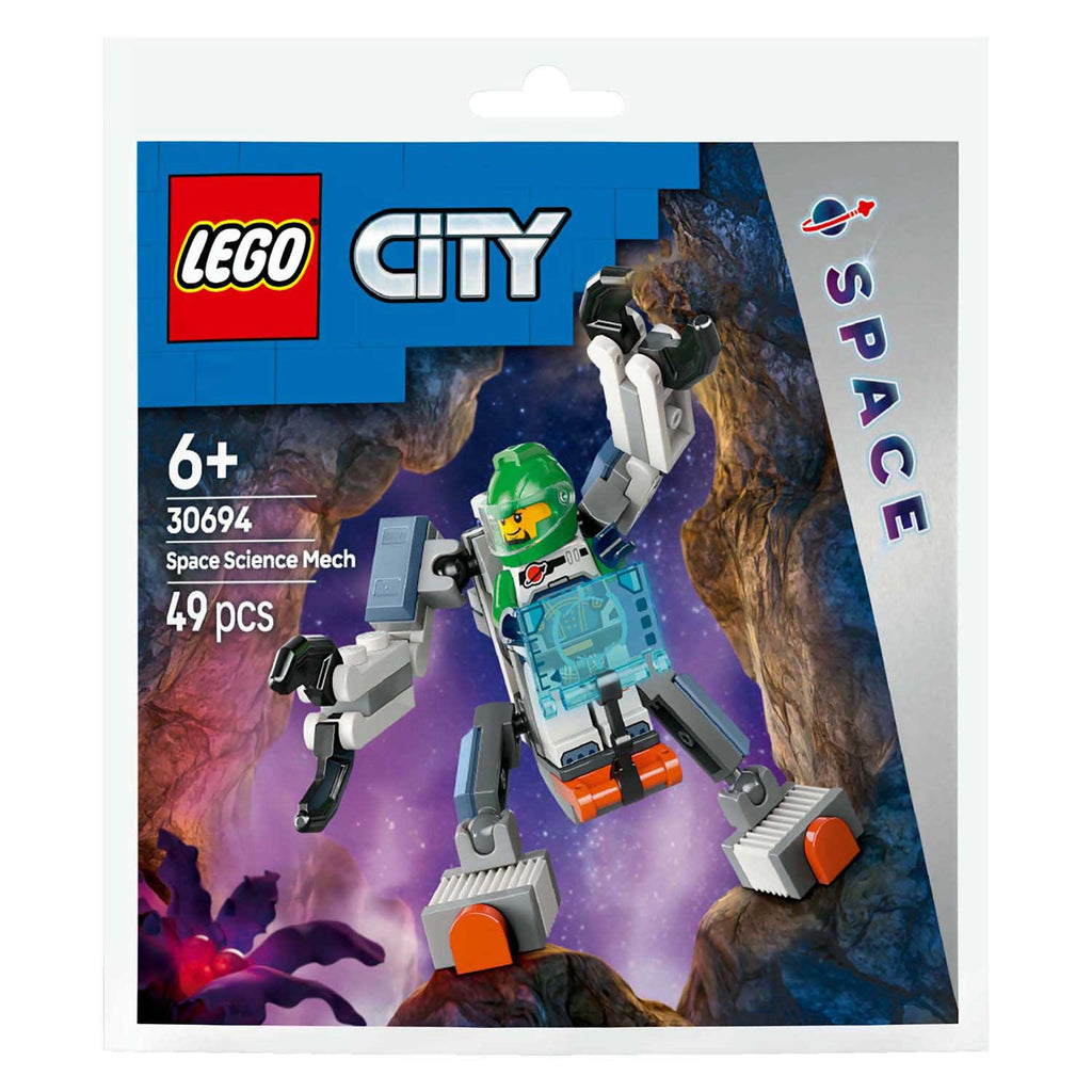 Lego city - ruimtewetenschapsmecha constructiespeelgoed (30694)