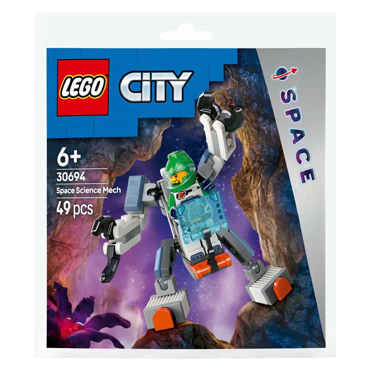 Lego city - ruimtewetenschapsmecha constructiespeelgoed (30694)