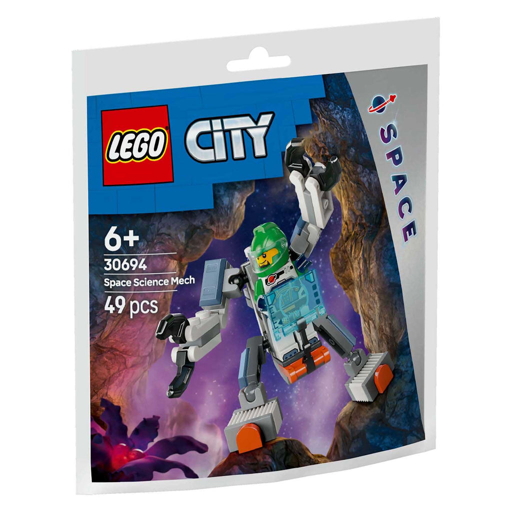 Lego city - ruimtewetenschapsmecha constructiespeelgoed (30694)