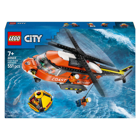 Lego city 60503 kustwacht helikopter