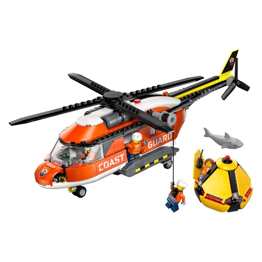 Lego city 60503 kustwacht helikopter