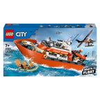 Lego city 60504 kustwacht reddingsboot met helikopter