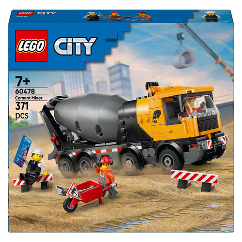 Lego city 60478 cementwagen