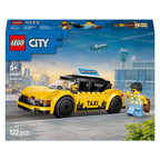 Lego city yellow taxi constructiespeelgoed