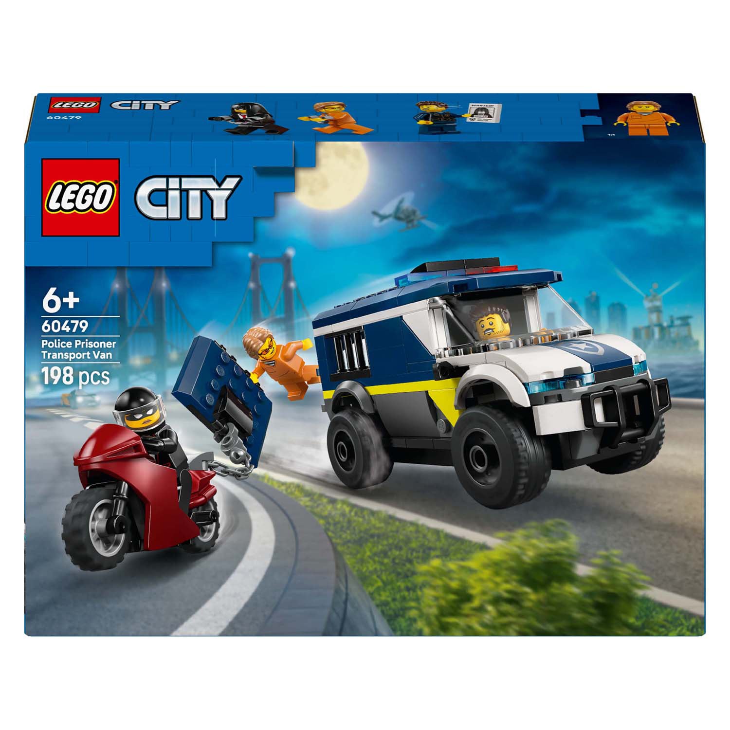 Lego city - politie gevangenentransport constructiespeelgoed (60479)