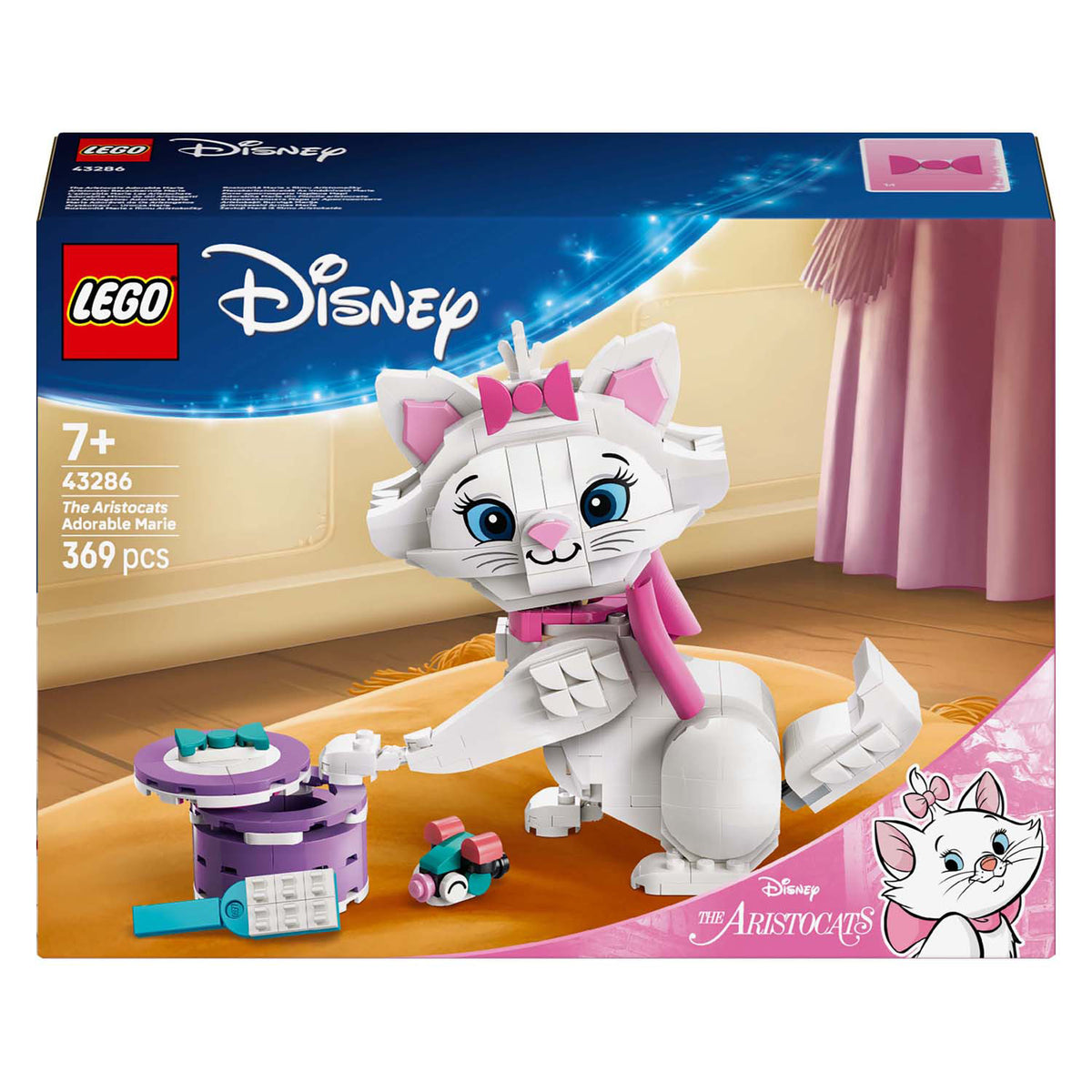 Lego disney de aristokatten: schattige marie