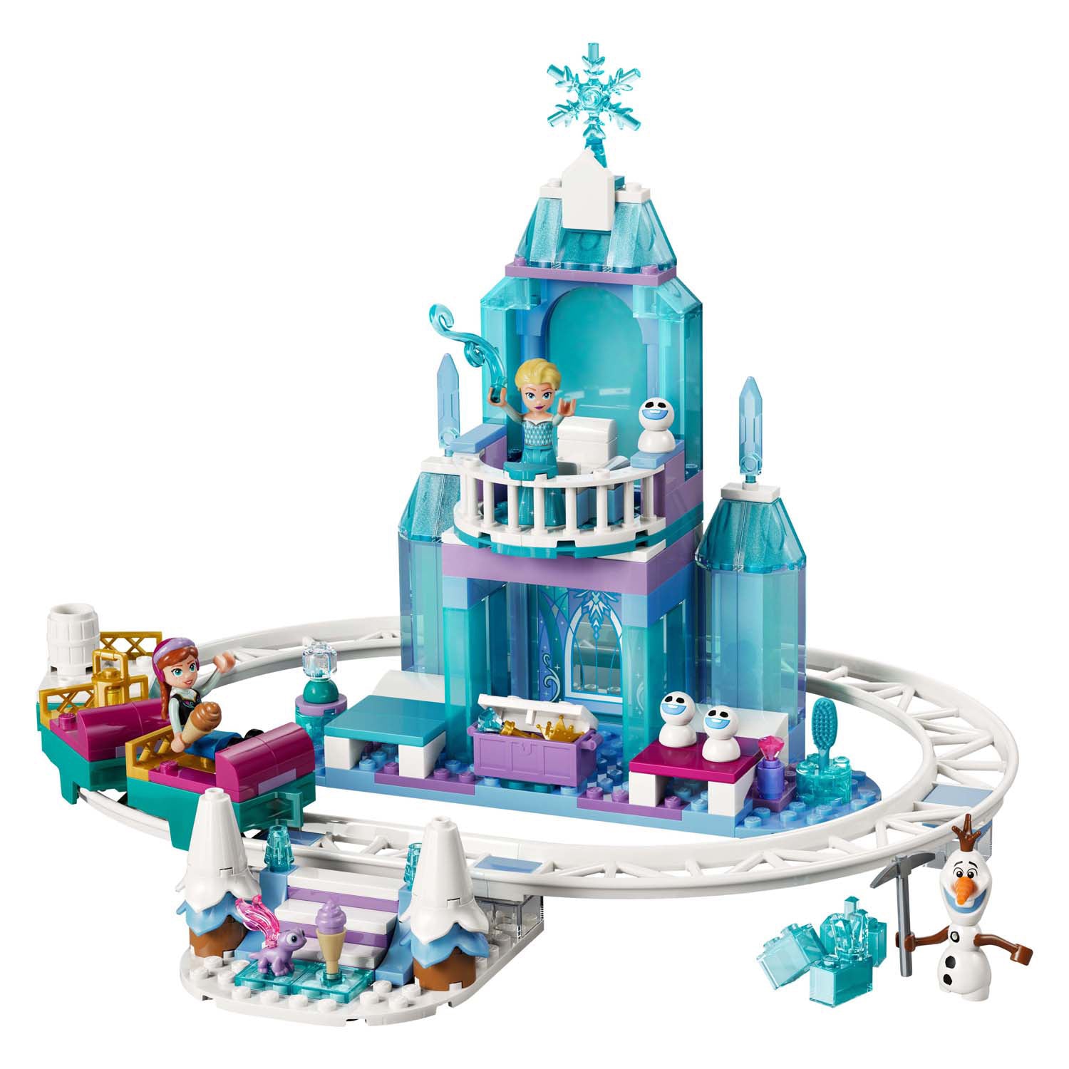 LEGO - disney princess 43281 elsa's ijskasteel en sneeuwrit
