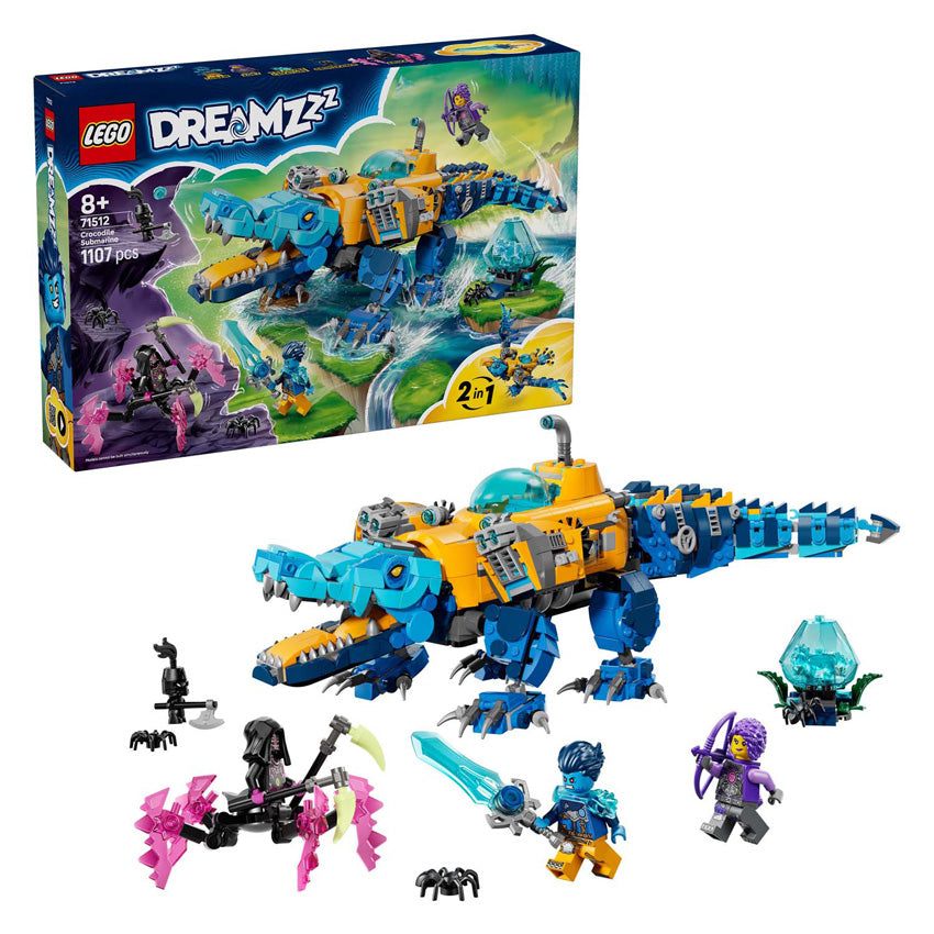 LEGO - dreamzzz 71512 krokodilonderzeeer