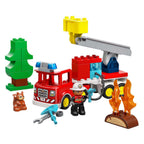 Lego duplo town 10473 brandweertruck met slang en brandweerman