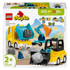 Lego duplo 10475 3-in1 bouwvoertuigen