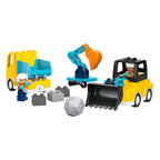 LEGO - duplo town 10475 - 3-in-1 bouwvoertuigen - creatief speelgoed