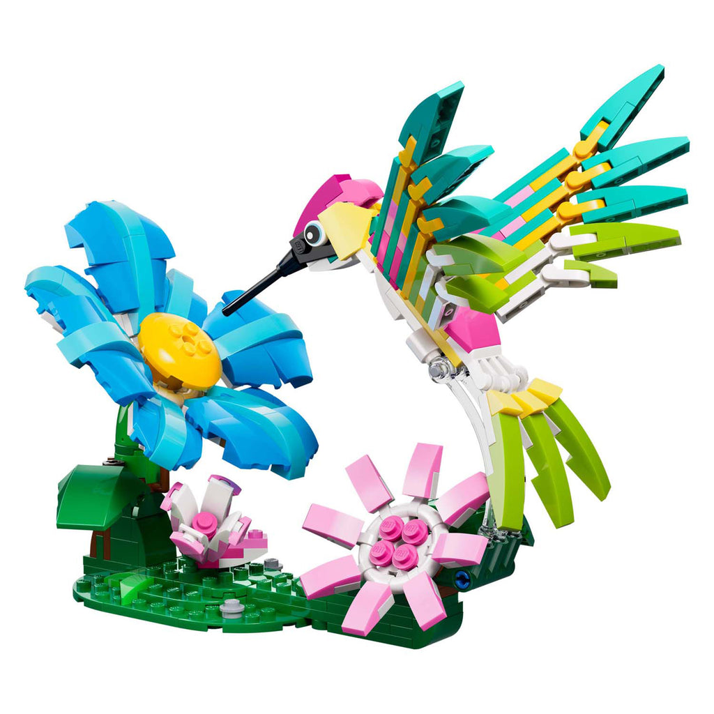 Lego creator 31384 wilde dieren: kleurrijke kolibrie