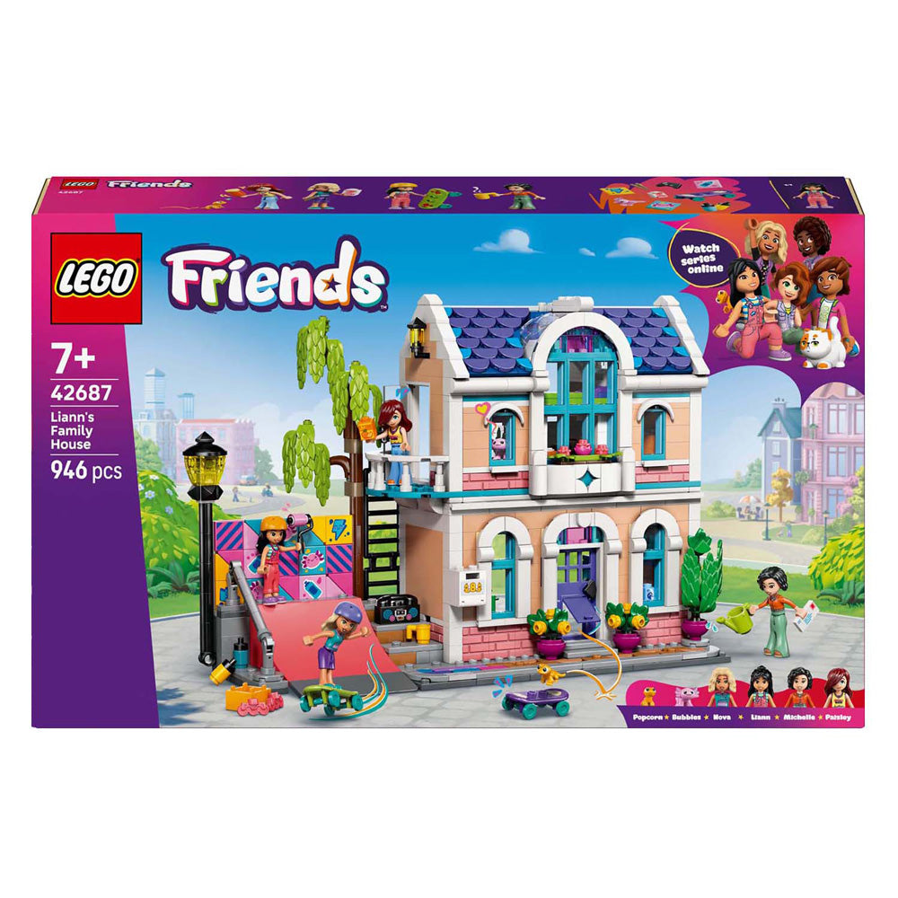Lego friends - lianns huis constructiespeelgoed (42687)