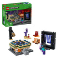 Lego minecraft - reis naar de nether en het end-portaal constructiespeelgoed (21584)