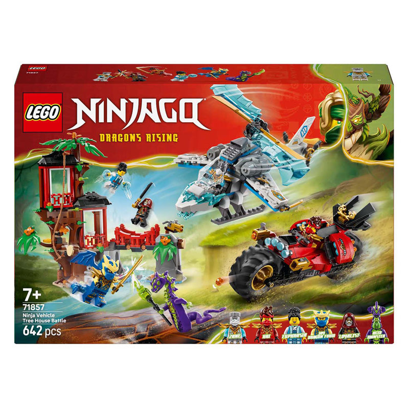 Lego ninjago 71857 ninjavoertuigen bij de boomhut