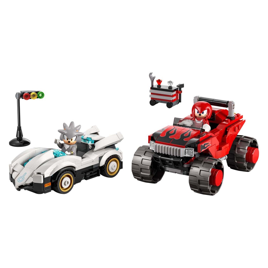 LEGO - sonic the hedgehog 77118 silvers auto vs. knuckles' monstertruck