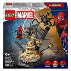 Lego marvel - ultieme strijd: spider-man vs. sandman constructiespeelgoed (76334)