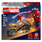 Lego super heroes 76335 marvel spider-man vs. ghost rider motor
