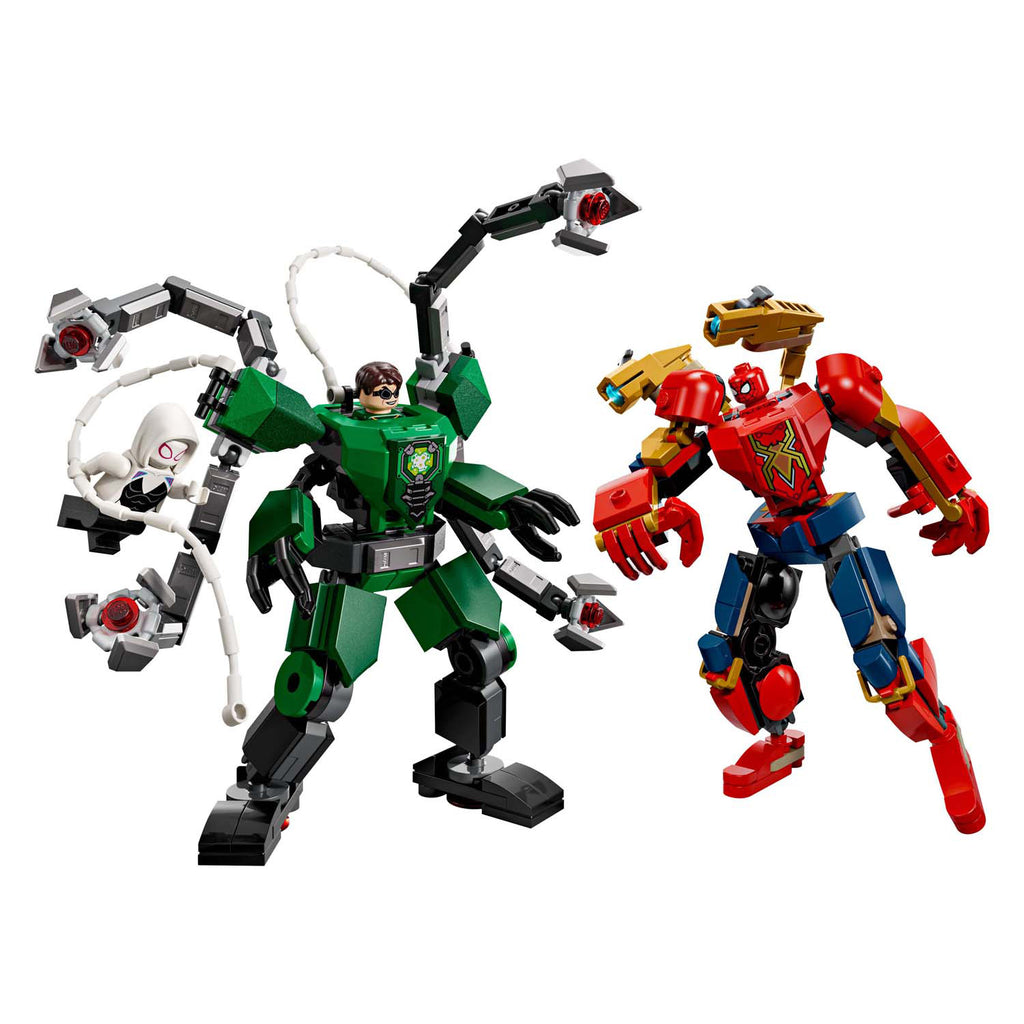 LEGO - marvel mechaduel: spider-man vs. doc ock superhelden - bouwpakket voor kinderen - 76338