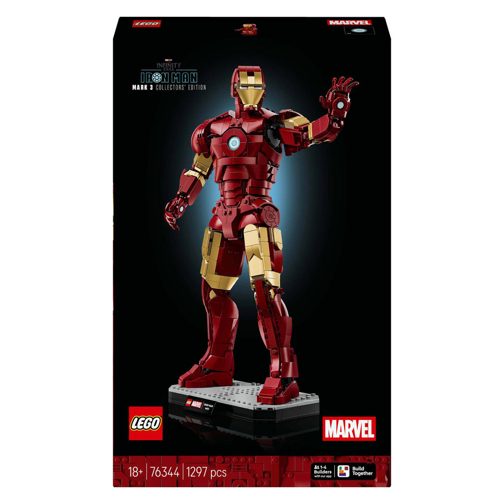 Lego marvel iron man mark 3 – verzameleditie - 76344