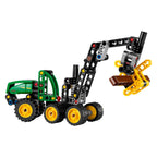 Lego ® technic john deere 1470h houtoogstmachine - werkende klauw en boomstam - modelbouwspeelgoed - 42218