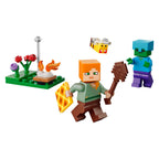 LEGO - minecraft 30732 alex en de strijd bij het kampvuur