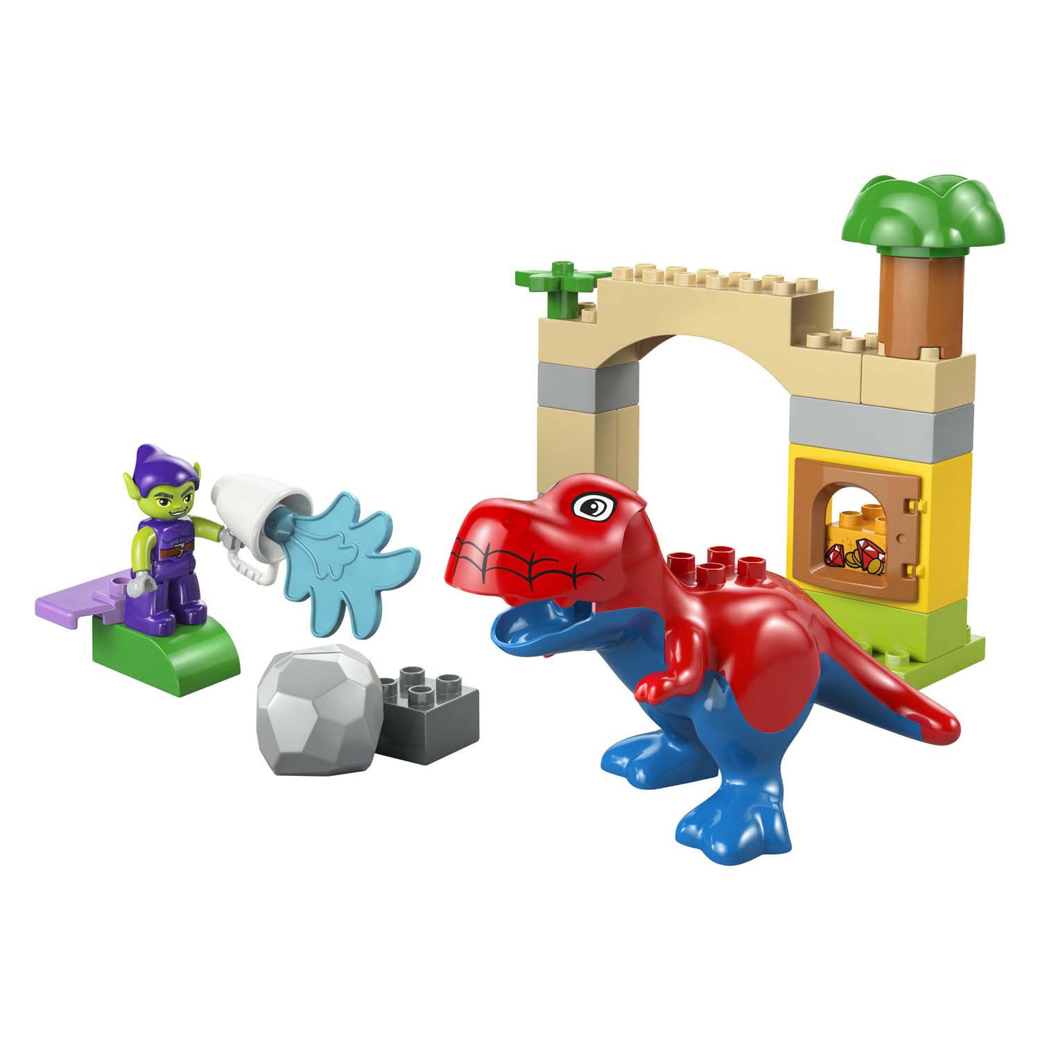 Lego duplo 10463 dinosaurus spidey-rex vs. green goblin