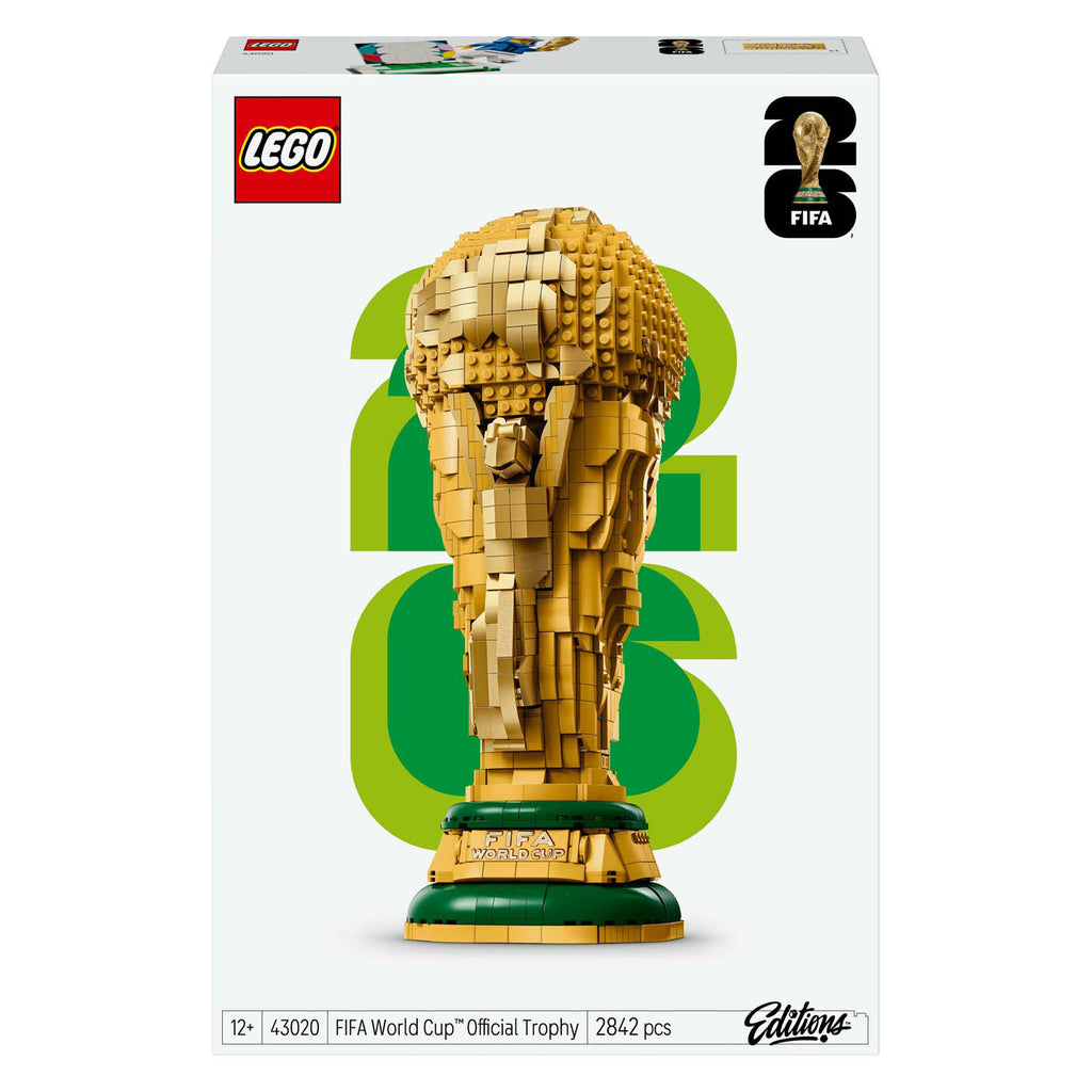 LEGO - editions officiële fifa world cup trofee beker - 43020