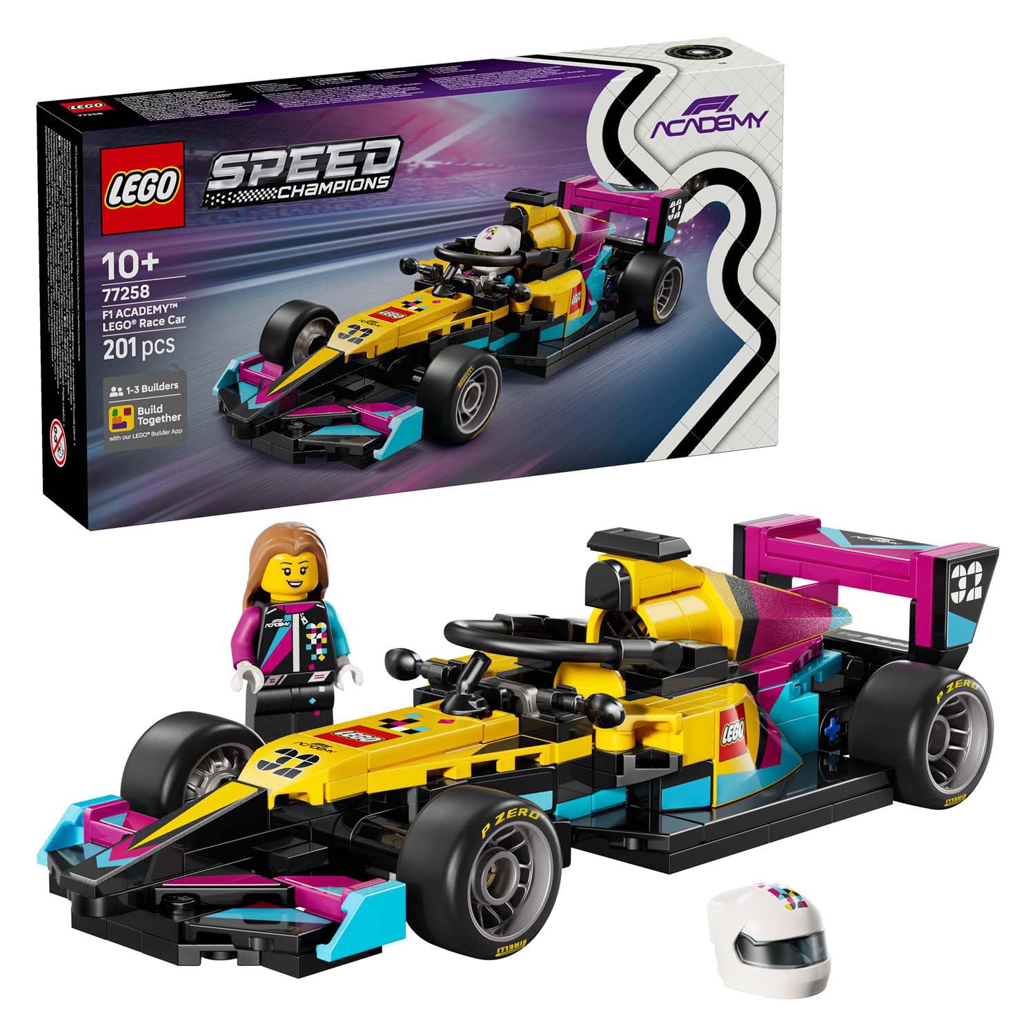 LEGO - speed champions 77258 f1 academy racewagen