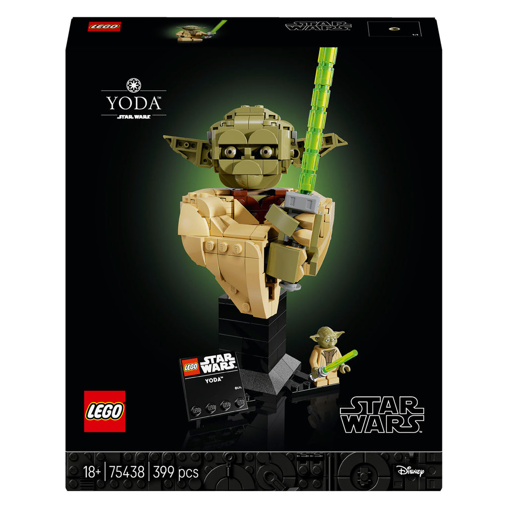LEGO - star wars 75438 yoda buste