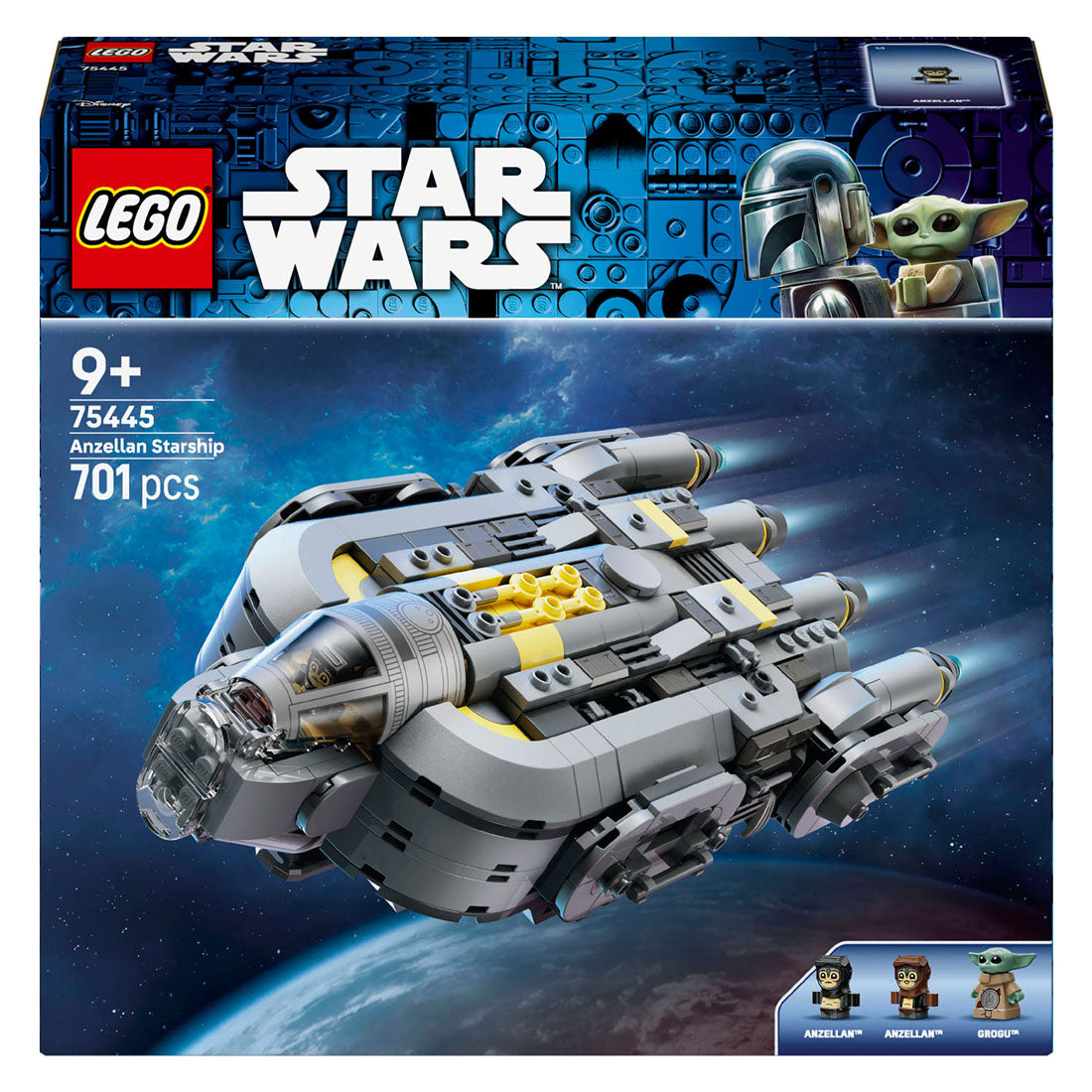 LEGO - star wars 75445 anzellan ruimteschip
