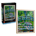 LEGO - art 31220 brug over een vijver met waterlelies