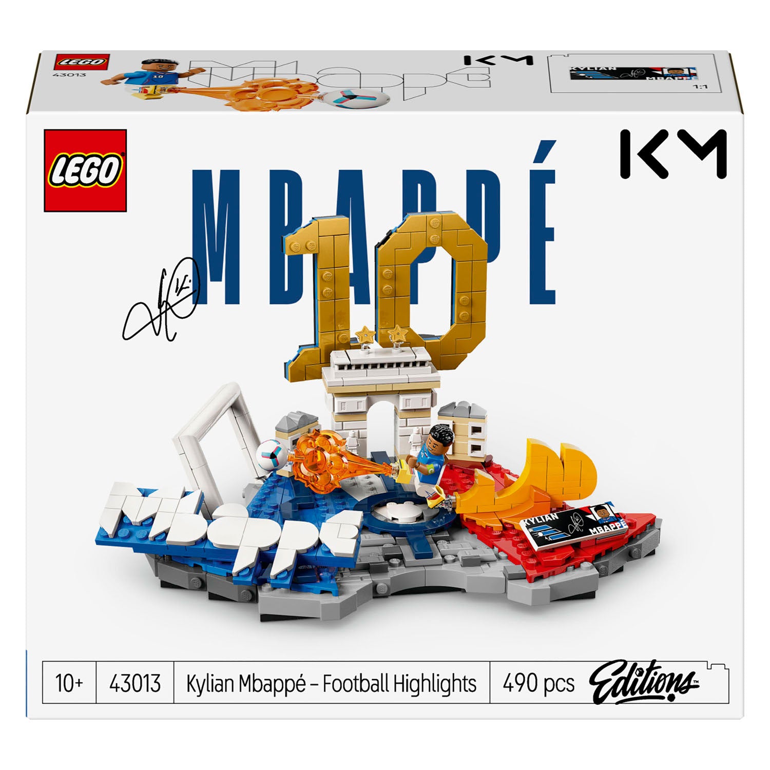 Lego special edition 2026 43013 kylian mbappé voetbalhoogtepunten