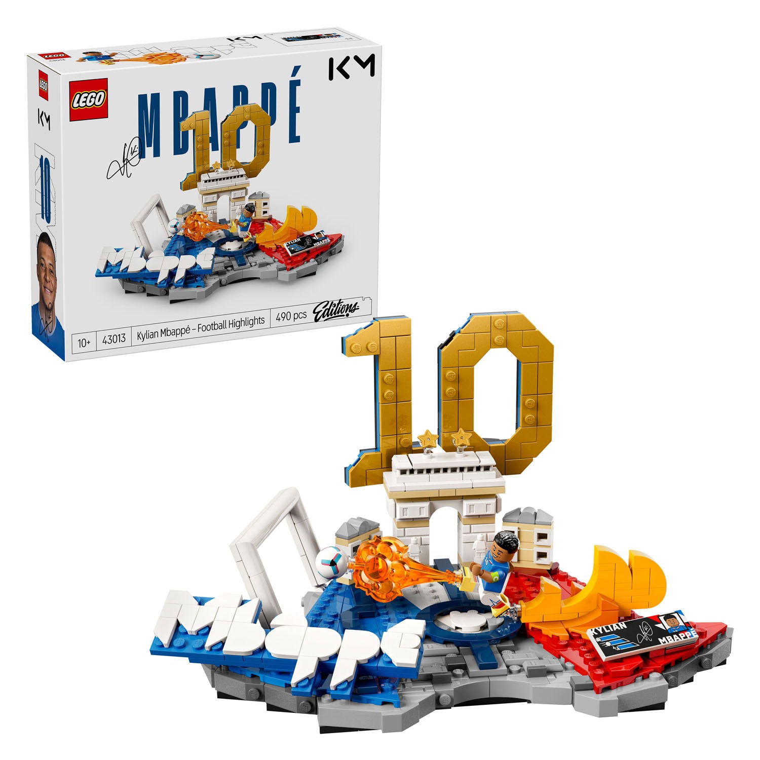 Lego special edition 2026 43013 kylian mbappé voetbalhoogtepunten