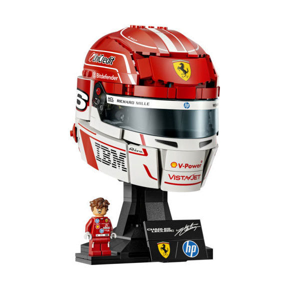 Lego editions scuderia ferrari hp helm van charles leclerc - 43014