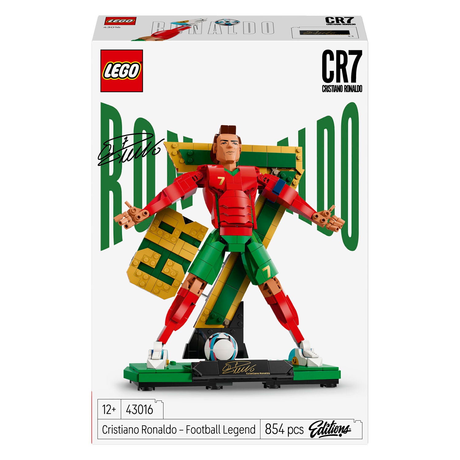 Lego special edition 2026 43016 cristiano ronaldo voetballegende