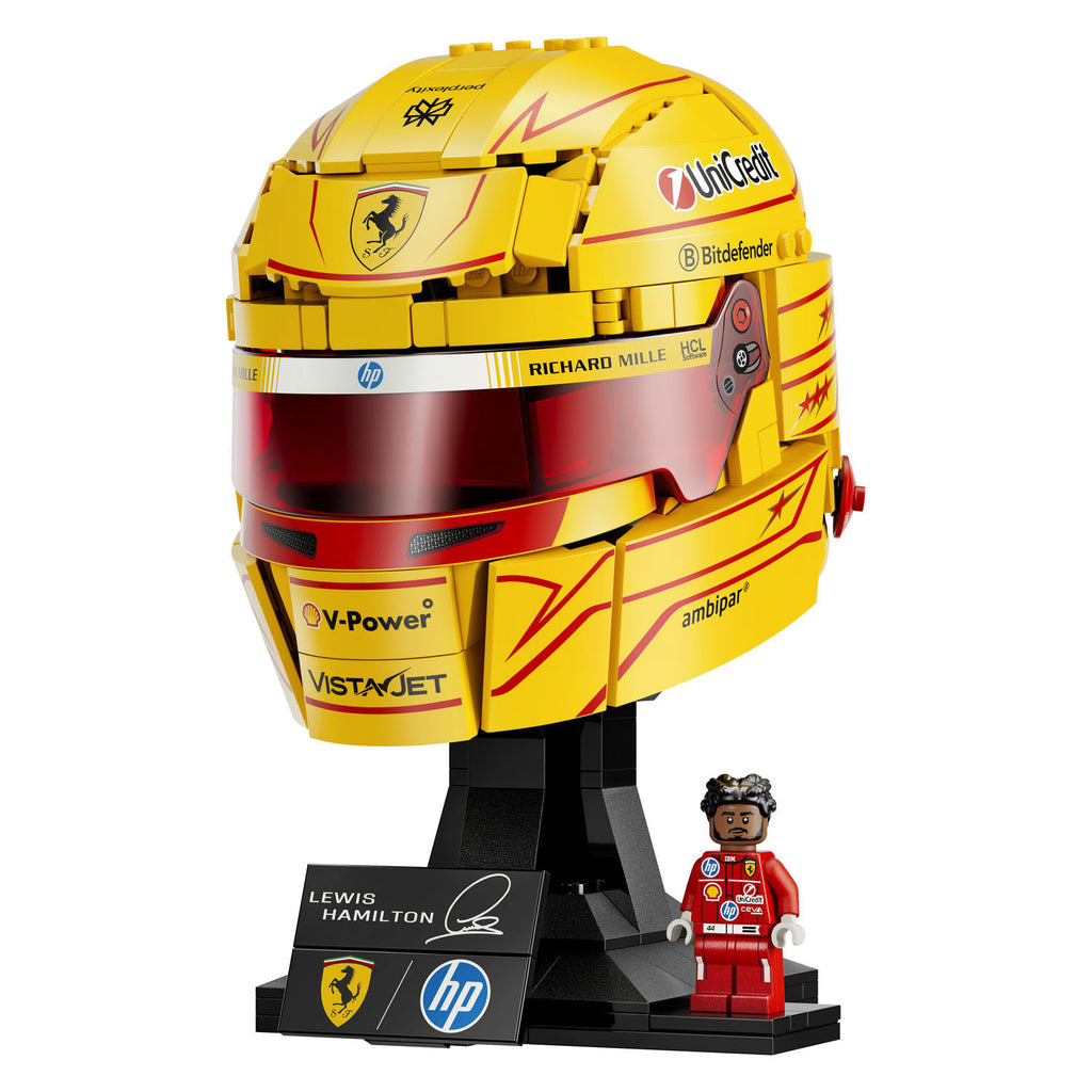 Lego special edition 43022 scuderia ferrari hp helm van lewis hamilton