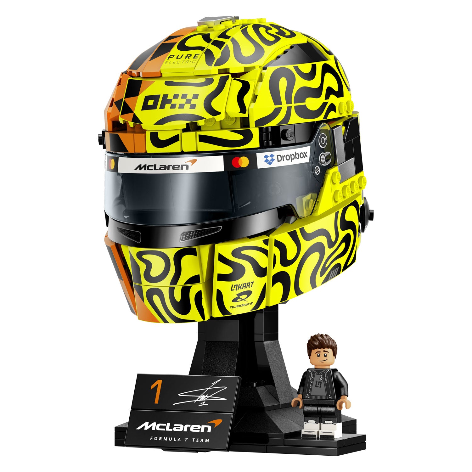 Lego editions 43023 mclaren mastercard team helm van lando norris