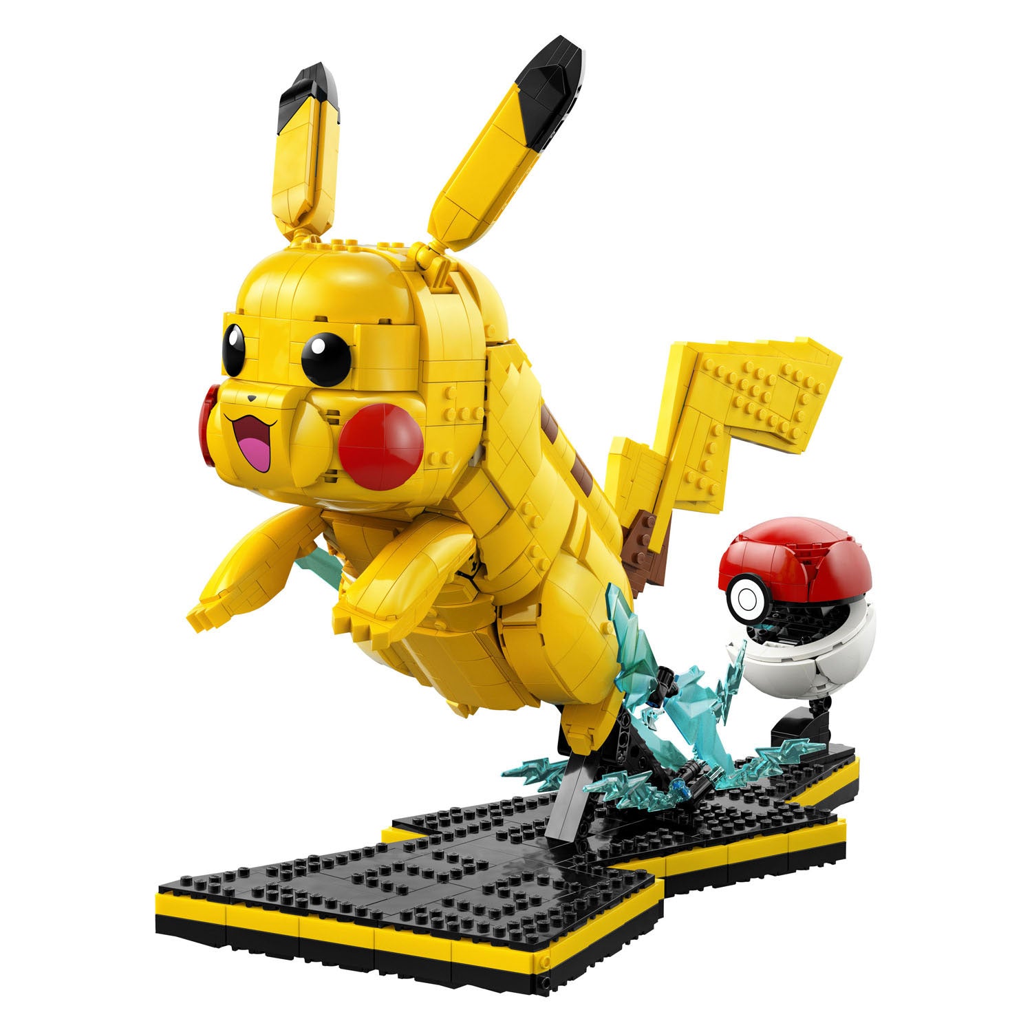 LEGO - pokémon pikachu en pokéball bouwpakket voor volwassenen en woondecoratie - 72152