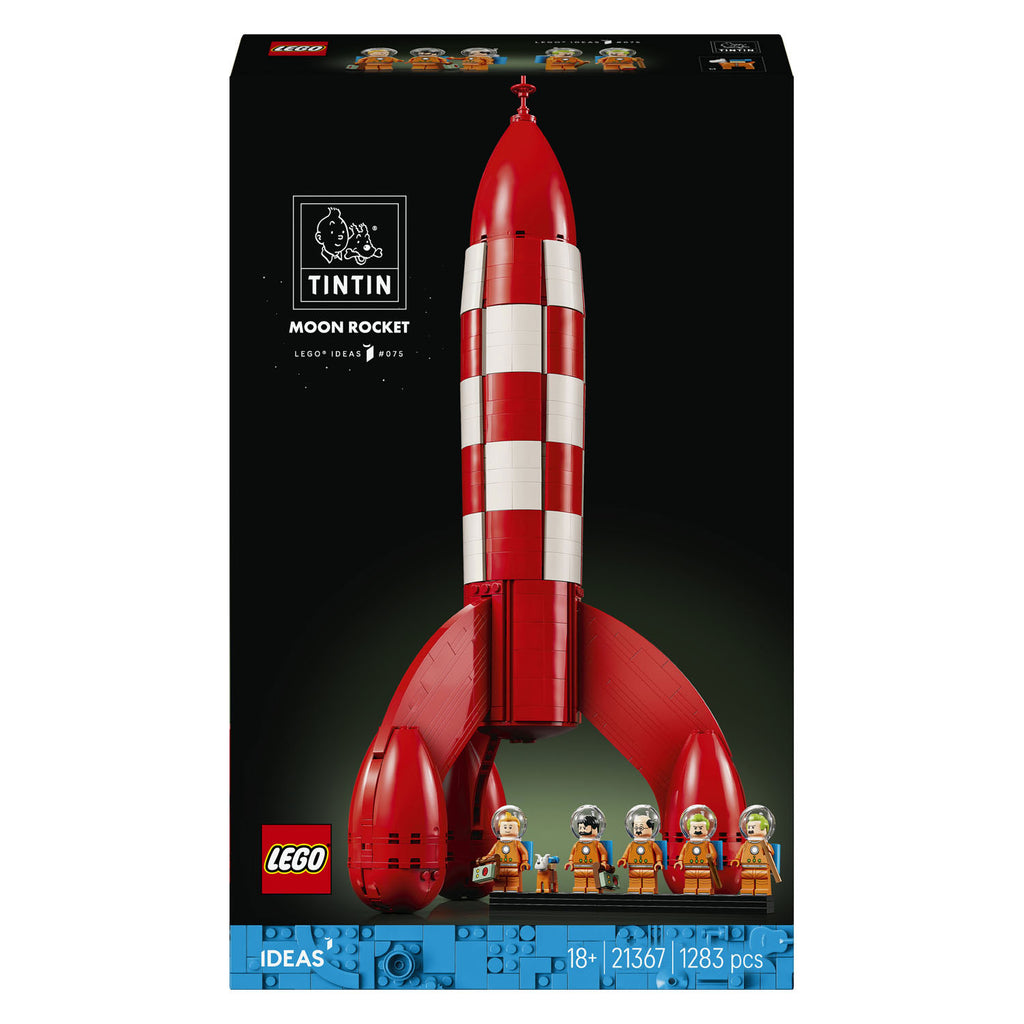 LEGO - ideas 21367 tintin kuifje maanraket