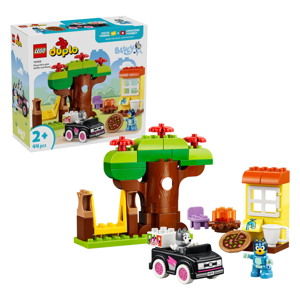 LEGO Duplo - Duplo 10469 pizzameisjes met muffin en bluey