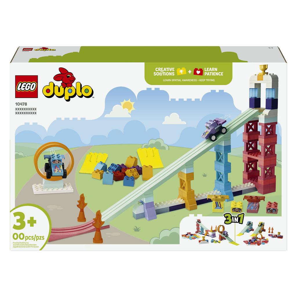 LEGO Duplo - Duplo 10478 3-in-1 creatieve hellingen met voertuigen