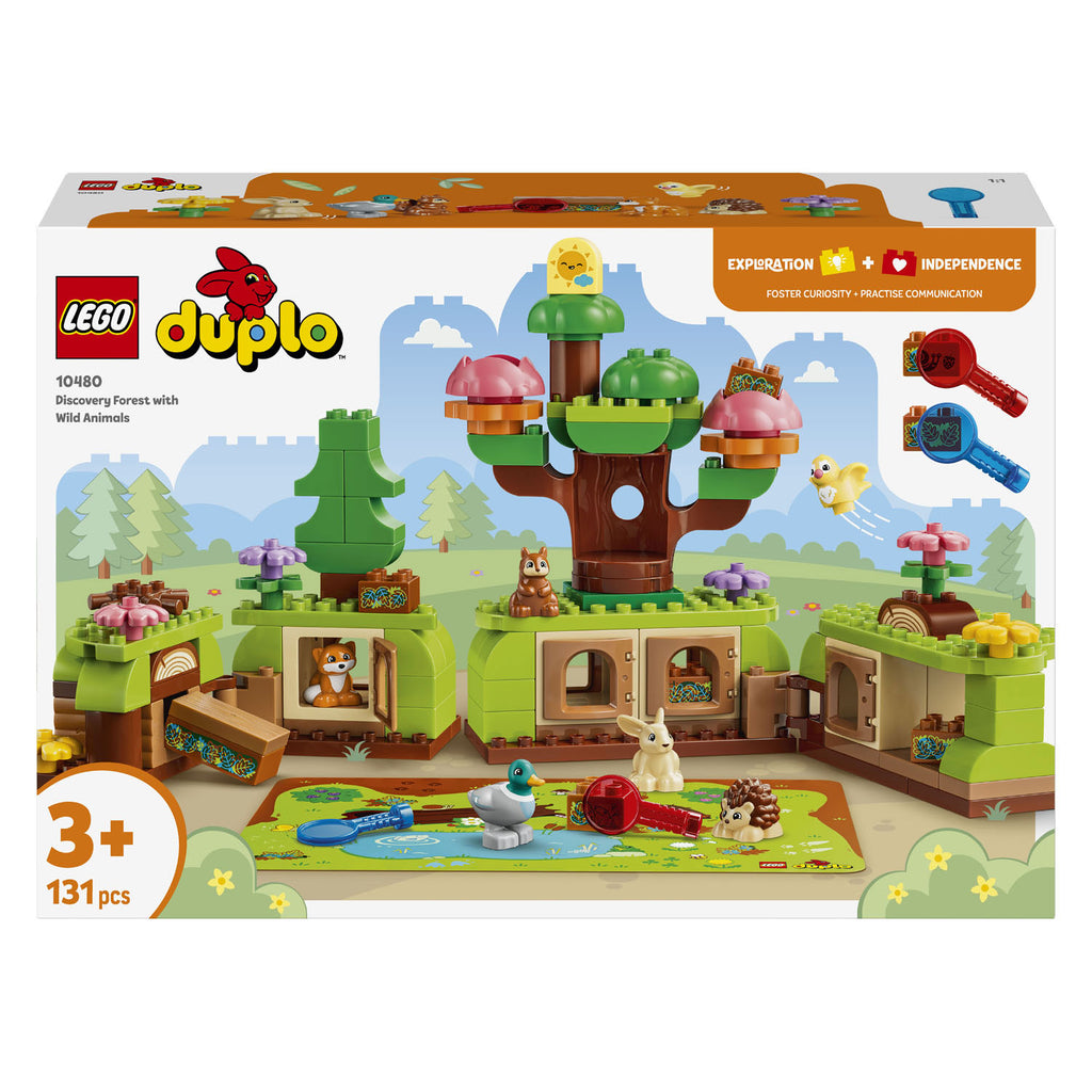LEGO Duplo - Duplo 10480 ontdekkingsbos met wilde dieren