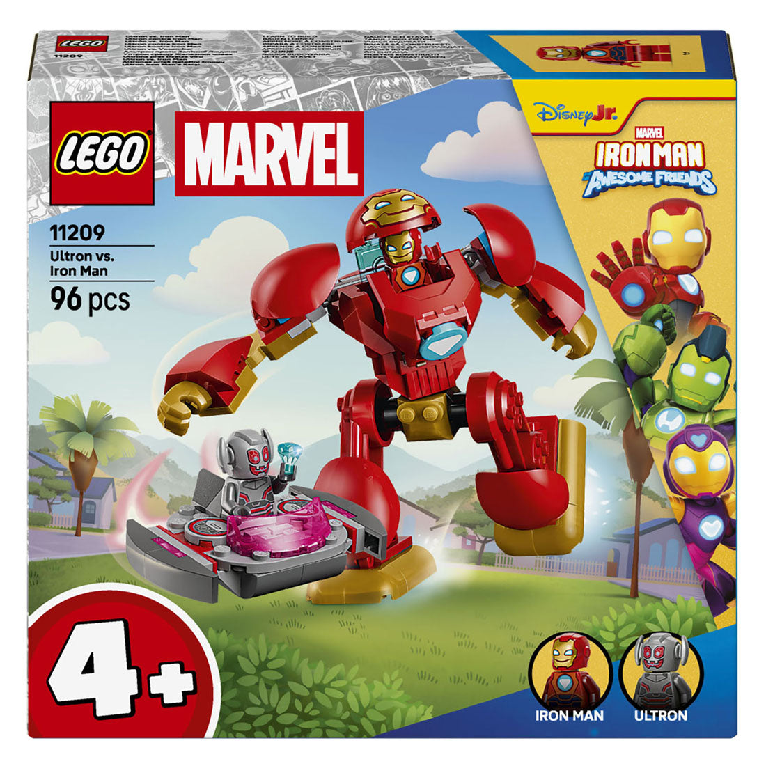 LEGO - marvel 11209 ultron tegen iron man