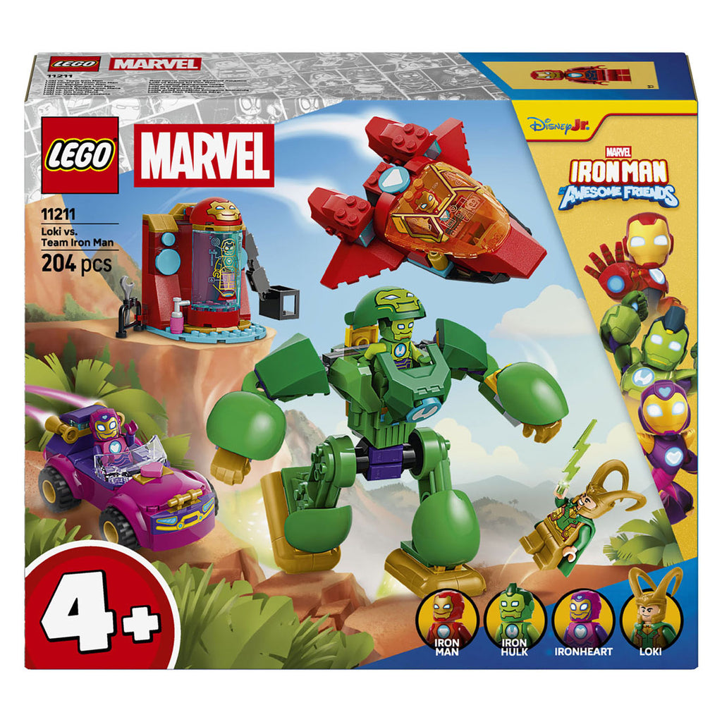 LEGO - marvel 11211 loki tegen team iron man