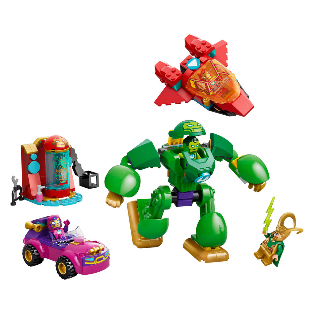 LEGO - marvel 11211 loki tegen team iron man